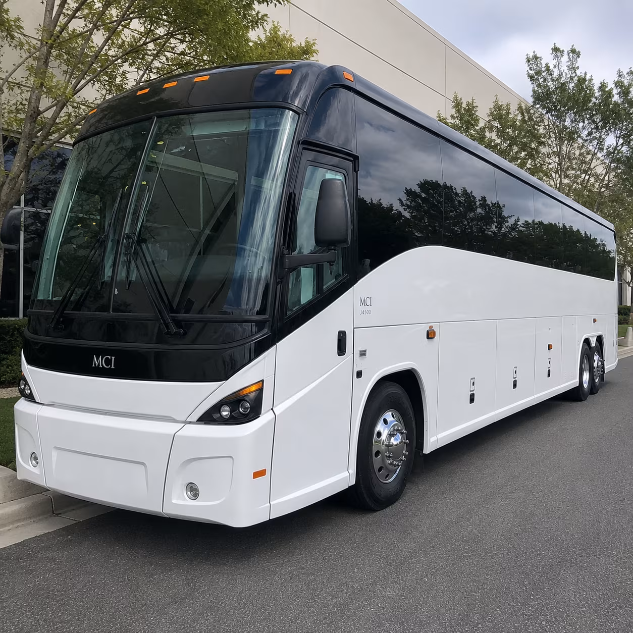 bus rentals for federal agency teams at akron canton airport