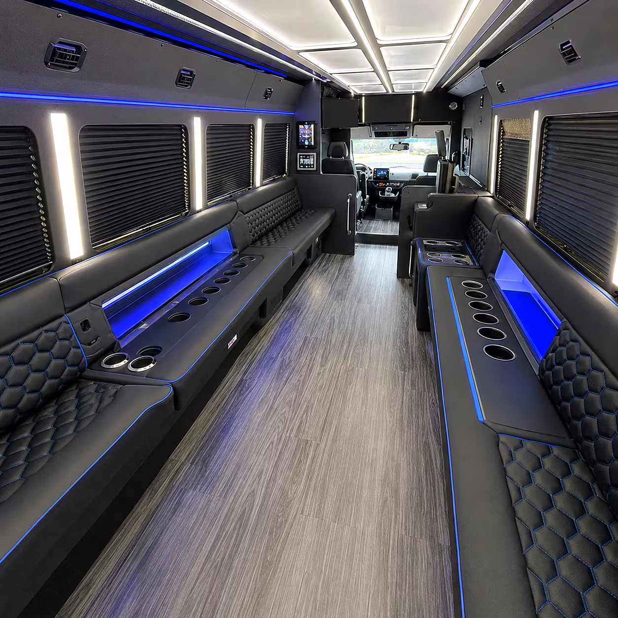 canton sporting event party bus rental