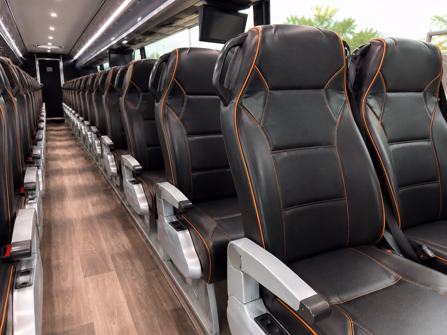 guest shuttle buses between canton hotels and your wedding venue